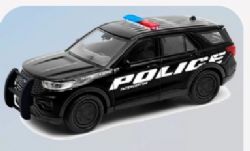 VÉHICULE POLICE MODÈLE INTERCEPTOR MOULÉ SOUS PRESSION ASST